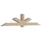 Ekena Millwork Kennewick Smooth Timber Gable Bracket, Douglas Fir, 108"W x 22"H x 5 1/2"D x 5 1/2"F, 5/12 Pitch GBW108X22X0606KEN00SDF - alternate 5